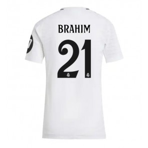 Real Madrid Brahim Diaz #21 Domaci Dres za Ženska 2024-25 Kratak Rukavima